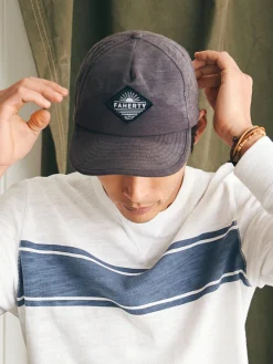 All Day Front Seam Hat - Charcoal