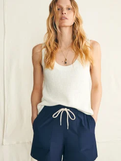 All Day Short - Navy Blazer