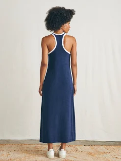 Cabana Towel Terry Dress - Navy Blazer