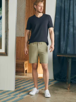 Coastline Stretch Chino Short (8" Inseam) - Mountain Olive