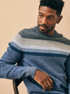 Donegal Ombre Crew - Navy Storm Ombre