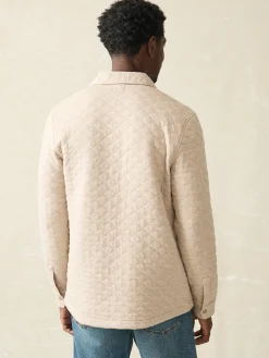 Epic Quilted Fleece CPO (Tall) - Oatmeal Melange