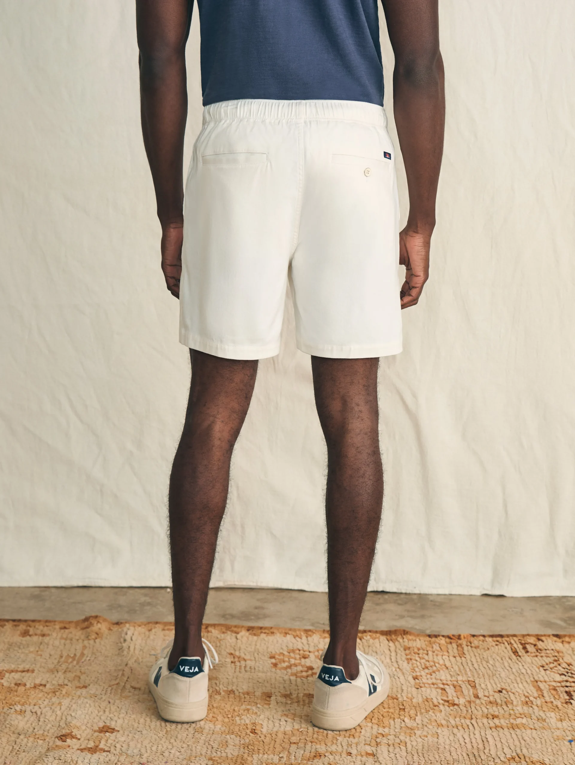 Essential Drawstring Short (6.5" Inseam) - Solar White