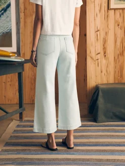 Harbor Crop Jean - Ocean Mist Wash