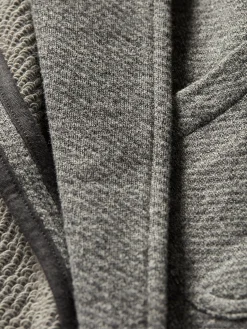 Inlet Knit Blazer - Medium Grey Melange