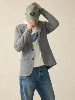 Inlet Knit Blazer (Short) - Heather Grey
