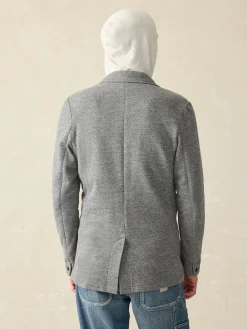 Inlet Knit Blazer (Short) - Heather Grey