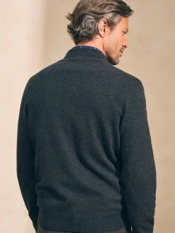 Jackson Quarter Zip Sweater - Ash Heather