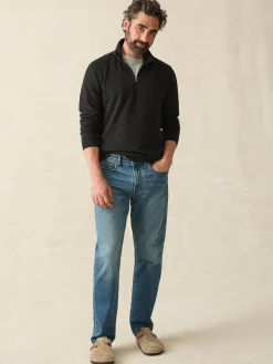 Legend™ Sweater Quarter Zip - Heathered Black Twill