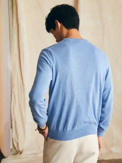 Movement™ Crewneck Sweater - Azure Sky Heather
