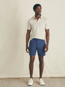 Movement™ Flex Linen Short (7" Inseam) - Deep Sea Navy
