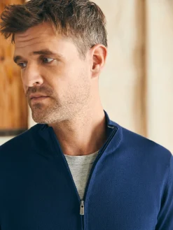 Movement™ Quarter Zip Sweater (Tall) - Marine Navy Heather