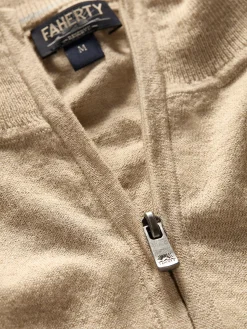 Movement™ Quarter Zip Sweater (Tall) - Soft Dune Heather