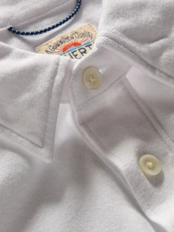 Movement™ Short-Sleeve Pique Polo Shirt - Pure White