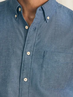 Short-Sleeve Stretch Playa Shirt - Weathered Blue