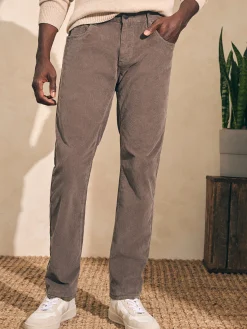 Stretch Corduroy 5-Pocket Pant (32" Inseam) - Rugged Grey