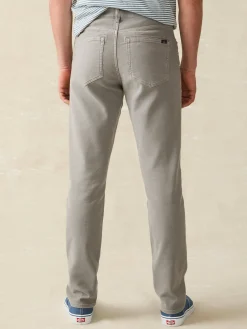 Stretch Terry 5-Pocket Pant - Iron