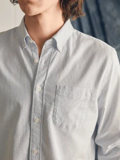 Supima Oxford Shirt (Tall) - Classic Stripe