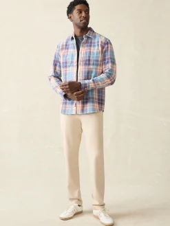 Surf Flannel - Bristol Blue Plaid